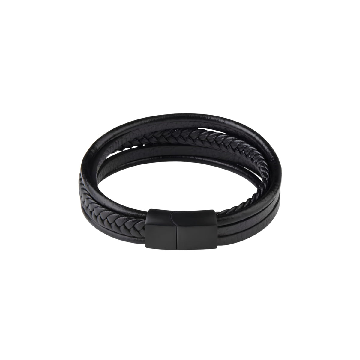 Leather Bracelet for Men with Magnetic Lock | Premium Gift for Him